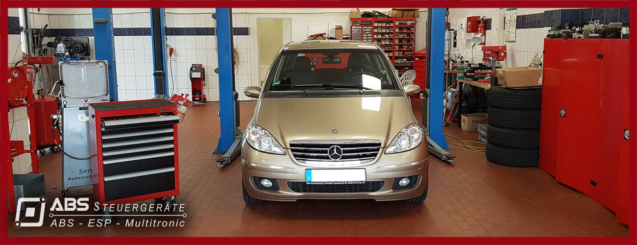 Mercedes-W 414-Waehlhebel-Schaltkulisse-Reparatur